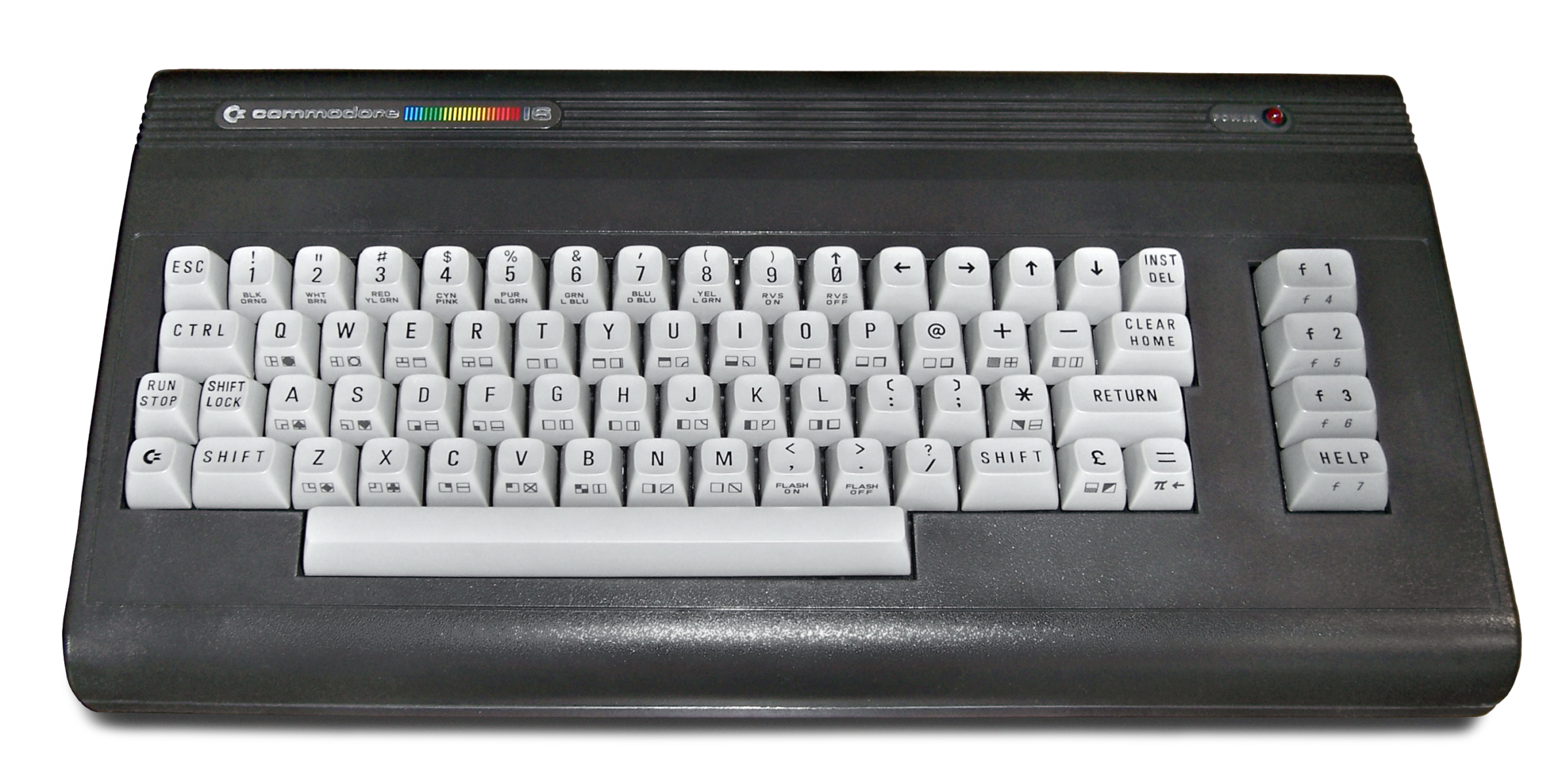 Commodore 16 m. strømforsyning - WTS Retro - Køb her