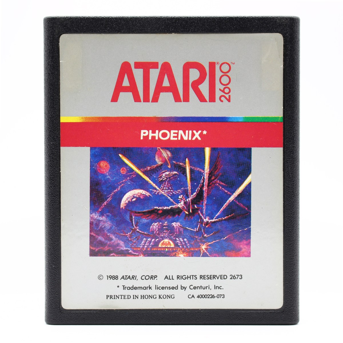 Jeu Atari 2600 : PHOENIX - Cartouche Vintage Pour Console Rétro