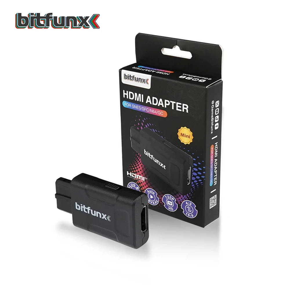 Bitfunx HDMI Adapter (SNES/N64/GameCube)