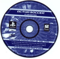 Actua Soccer: Club Edition (PS1 - Løs spil)