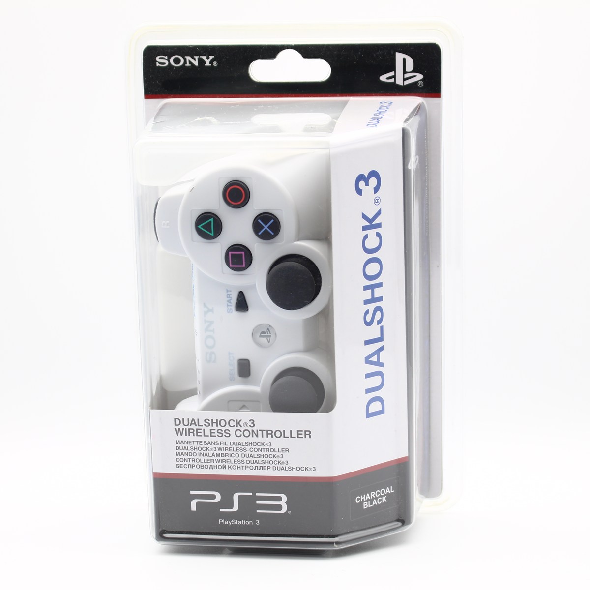 Sony DualShock 3 Controller til PS3 - Trådløs - Hvid (NY)