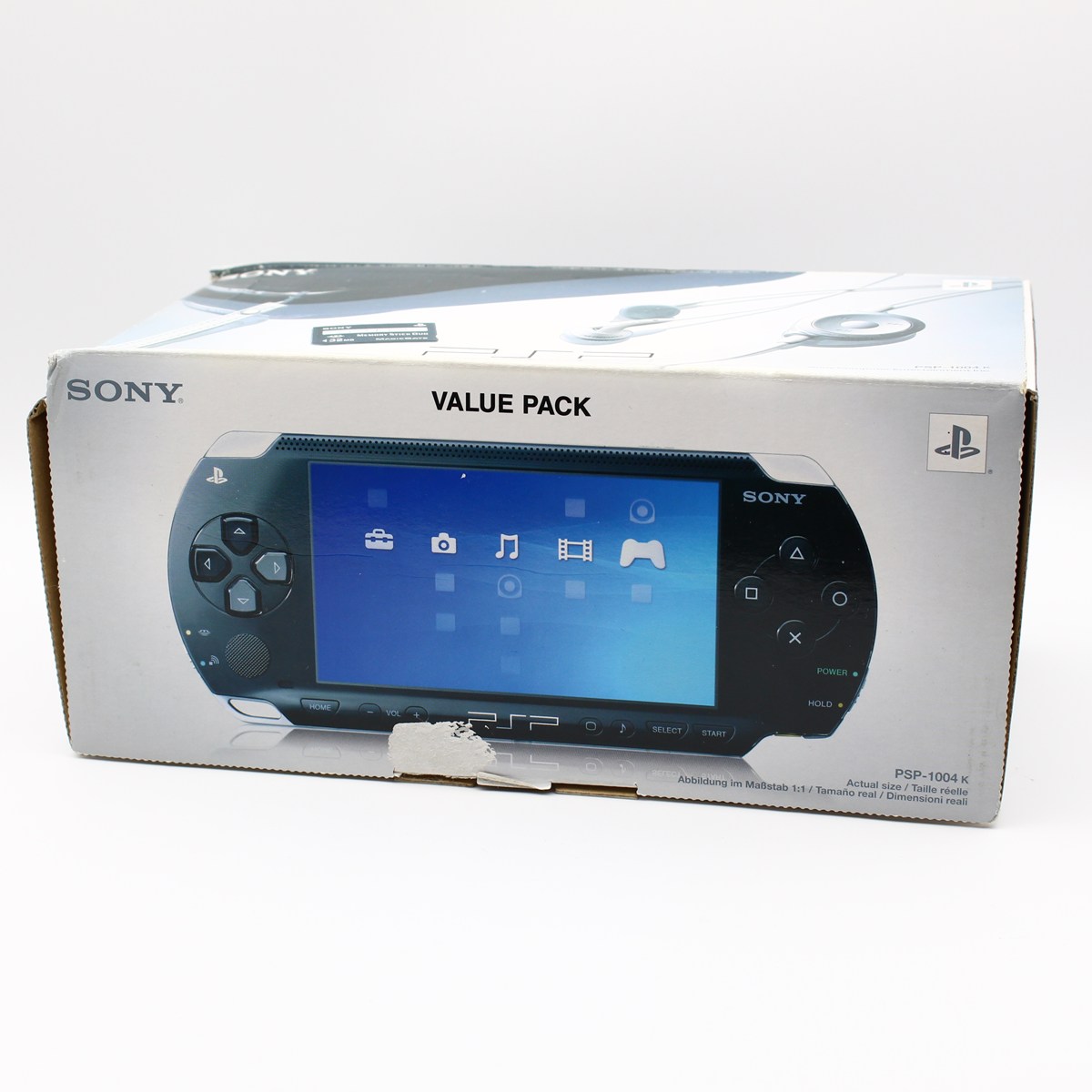 Psp Boxed Sony PSP konsol (Sort, Boxed, PSP-1004 K) (NY) - WTS Retro - Køb her