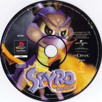 Spyro the Dragon (PS1 - Løs spil)