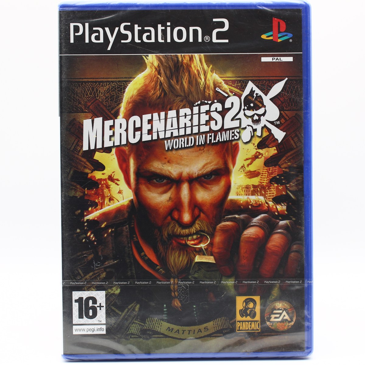 Mercenaries 2: World In Flames Pour PS2 - Jeu Neuf Sous Blister, Développeur Sony