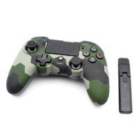 Nacon Trådløs Controller - Green Camouflage - PlayStation 4