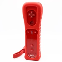 Nintendo Wii Remote Controller med MotionPlus indbygget (Rød)