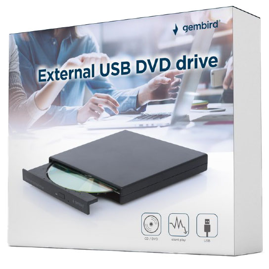 Gembird DVD-brænder Ekstern - NY