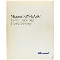 Microsoft GW-Basic User's Guide and User's Reference