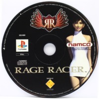 Rage Racer (PS1 - Løs spil)