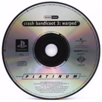 Crash Bandicoot 3: Warped (PS1 - Platinum - Løs spil)
