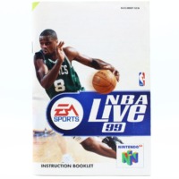 NBA Live 99 (N64 manual, SCN)