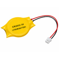 CR2032 3V batteri med ledning til PS2