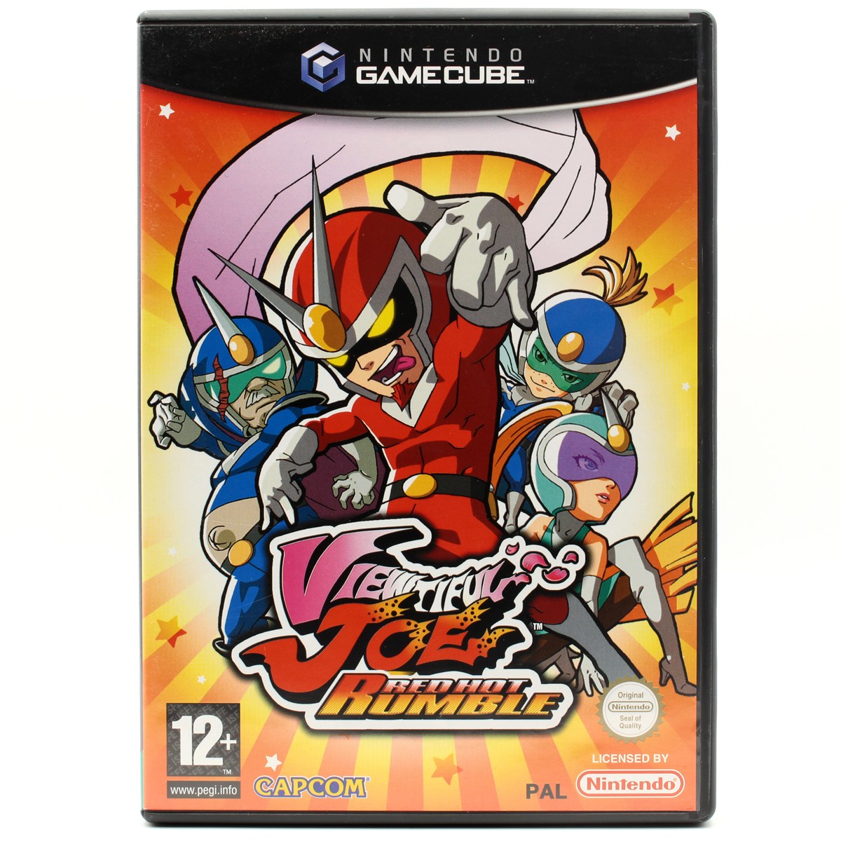 Red Gamecube Disc Viewtiful Joe: Red Hot Rumble (Nintendo GameCube) - WTS Retro - Køb her