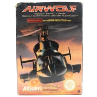 Airwolf (Nintendo NES, Boxed, PAL-B, Skadet kasse)