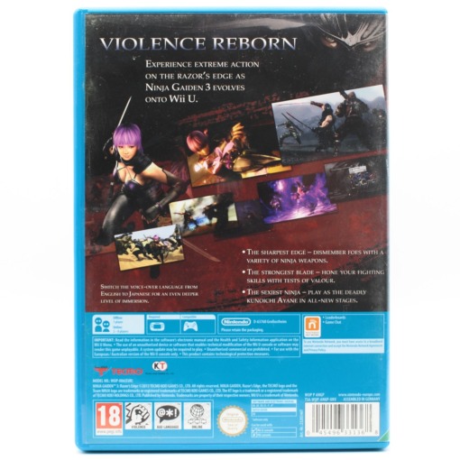 Ninja Gaiden 3: Razor's Edge (Nintendo Wii U) - WTS Retro - Køb her