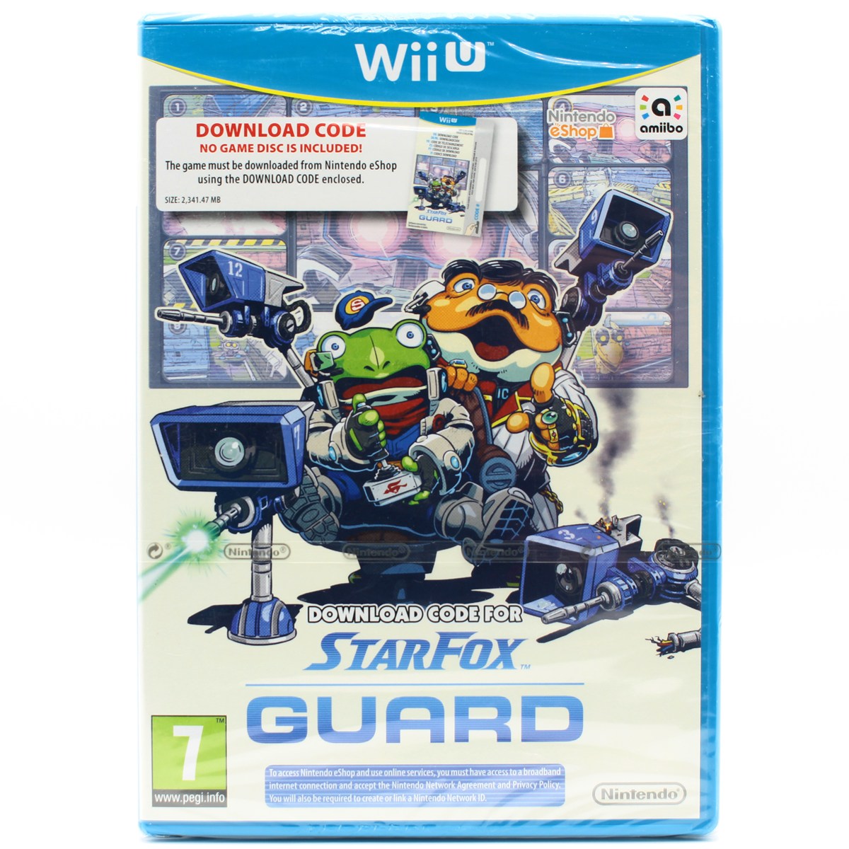 Star Fox Guard (Nintendo Wii U – Download Code – Nyt spil)