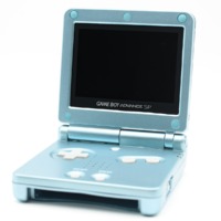 Game Boy Advance SP Konsol - Turkis (AGS-101 - Ny skal)