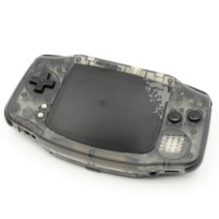 Game Boy Advance Konsol – Clear Black (IPS MAX og USB-C mod) - Billede 7