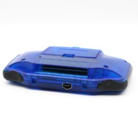 Game Boy Advance Konsol – Clear Blue (IPS MAX og USB-C mod) - Billede 6