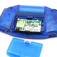 Game Boy Advance Konsol – Clear Blue (IPS MAX og USB-C mod) - Billede 5