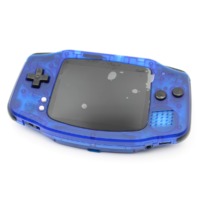 Game Boy Advance Konsol – Clear Blue (IPS MAX og USB-C mod) - Billede 7