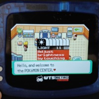 Game Boy Advance Konsol – Clear Black (IPS MAX og USB-C mod) - Billede 9