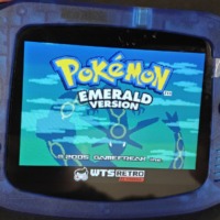 Game Boy Advance Konsol – Clear Black (IPS MAX og USB-C mod) - Billede 8