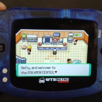 Game Boy Advance Konsol – Clear Black (IPS MAX og USB-C mod) - Billede 10