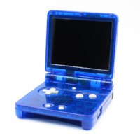 Game Boy Advance SP Konsol – Clear Blue (IPS MAX)