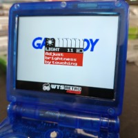 Game Boy Advance SP Konsol – Clear Orange (IPS MAX) - Billede 10
