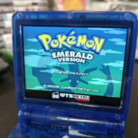 Game Boy Advance SP Konsol – Clear Orange (IPS MAX) - Billede 12