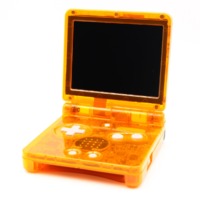 Game Boy Advance SP Konsol – Clear Orange (IPS MAX)