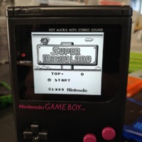 Game Boy Classic Konsol – Sort (Q5 IPS og USB-C mod) - Billede 7