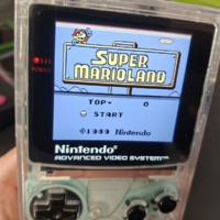 Game Boy Color Konsol – Clear (RetroPixel IPS) - Billede 5