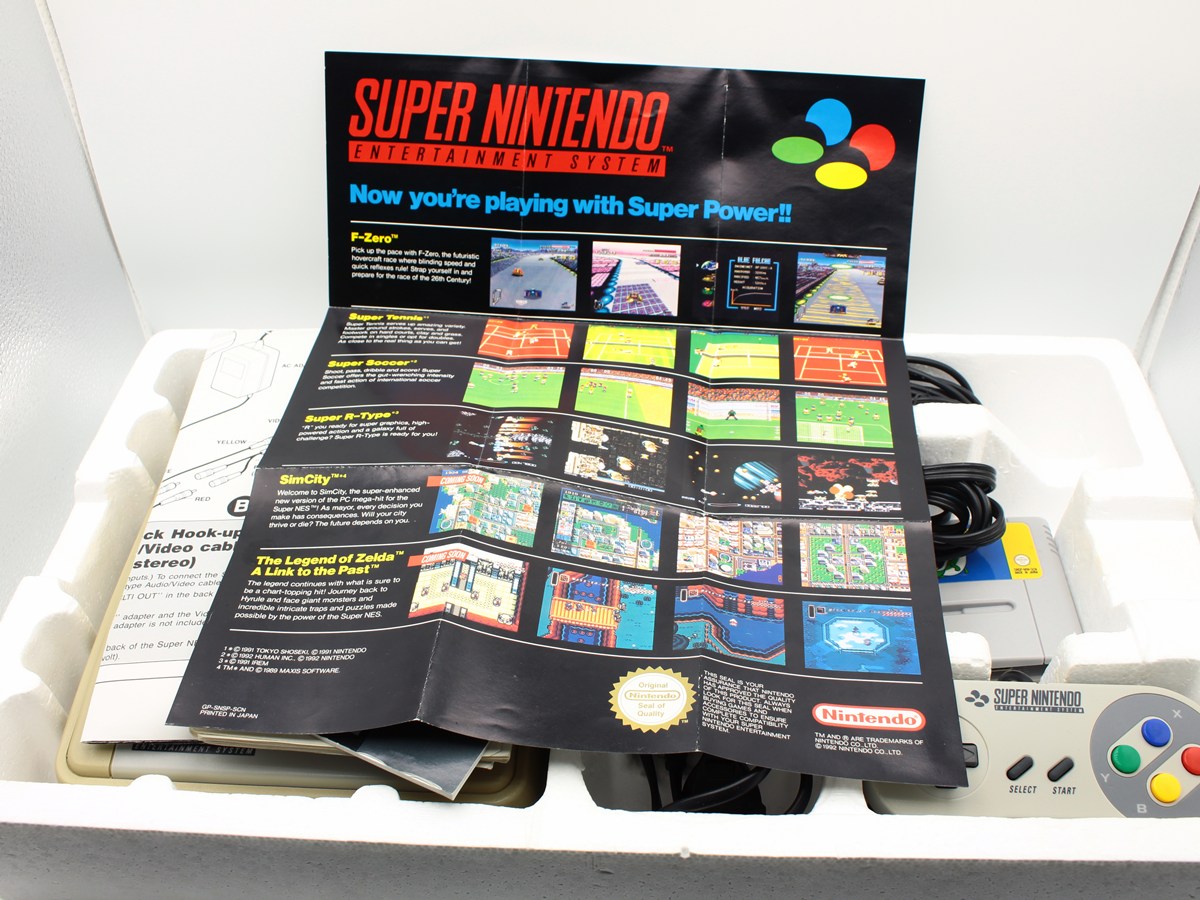 Super Nintendo SNES Konsol – Super Mario World (Boxed, SCN) - Billede 6