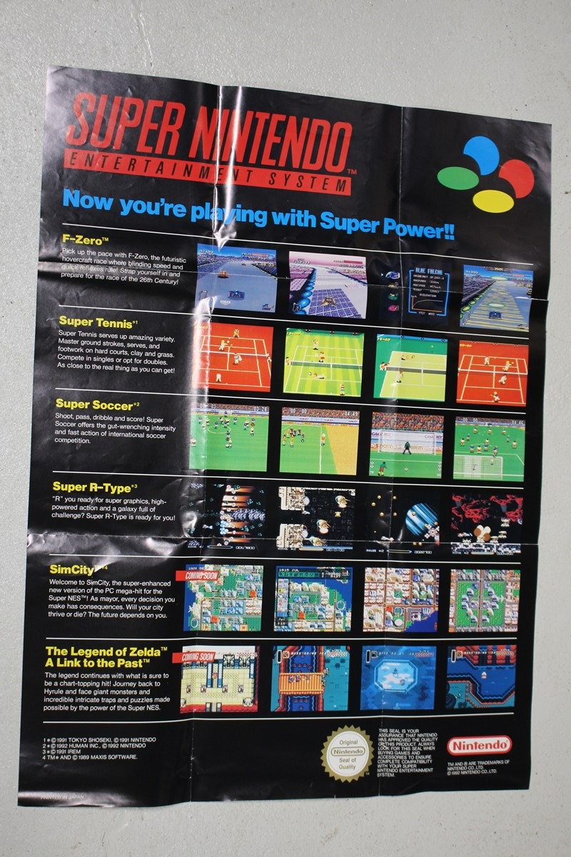 Super Nintendo SNES Konsol – Super Mario World (Boxed, SCN) - Billede 7
