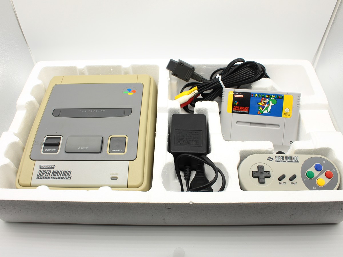 Super Nintendo SNES Konsol – Super Mario World (Boxed, SCN) - Billede 4