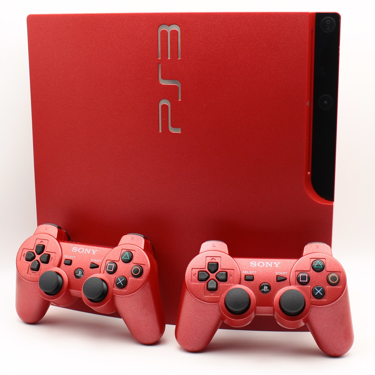 PlayStation 3 Slim 320GB – Scarlet Red (Boxed) - Billede 3