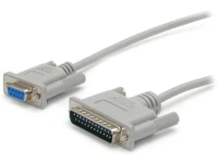 Seriel Adapter – DB25 Han til DB9 Hun (40 cm)